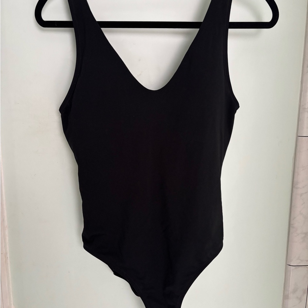 Athleta Black One-Piece Swimsuit